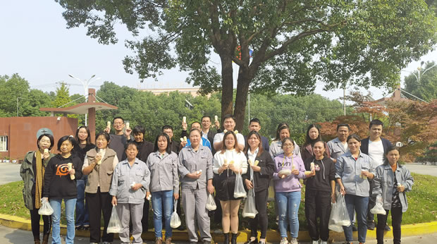 华亭镇总工会勾当进企名目之金秋十月护手霜DIY勾当(图6)