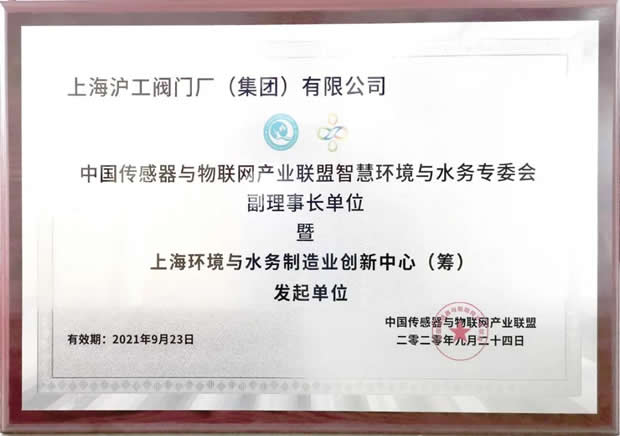 2020年上海沪工阀门厂(团体)无限公司大事记(图片21)