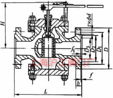 T40H-40��T40H-100 �͸�ˮ��תչתʽ��������Ҫ��״�����ֳߴ��ʾͼ