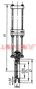 PZ673X-6��PZ673X-10 ��������Һ����Ҫ��״�����ֳߴ��ʾͼ